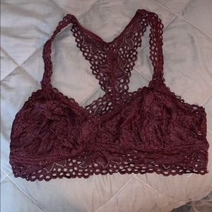 Aerie Maroon Bralette